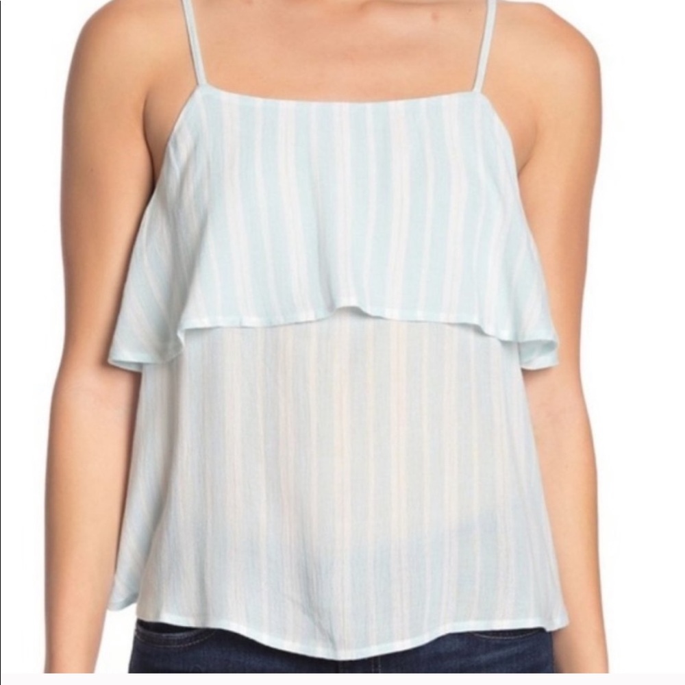 Bundle only ABOUND Blue & White Stripe Tank Top